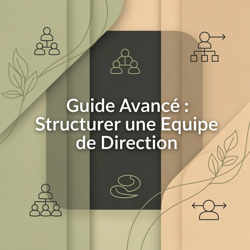 Guide Avancé : Structurer une Équipe de Direction